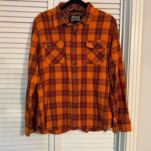 Men's Middle of Beyond The Shining Flannel